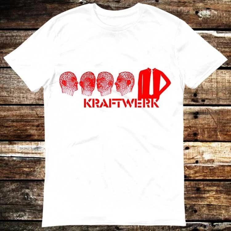 Kraftwerk Promo Release Vinyl Label T Shirt 6037 S