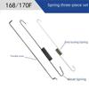168 Sada pružin pro benzínový motor: 170 Tažná tyč/Reset/Jemné nastavení pro 188 kultivátor a 190 vodní čerpadlo