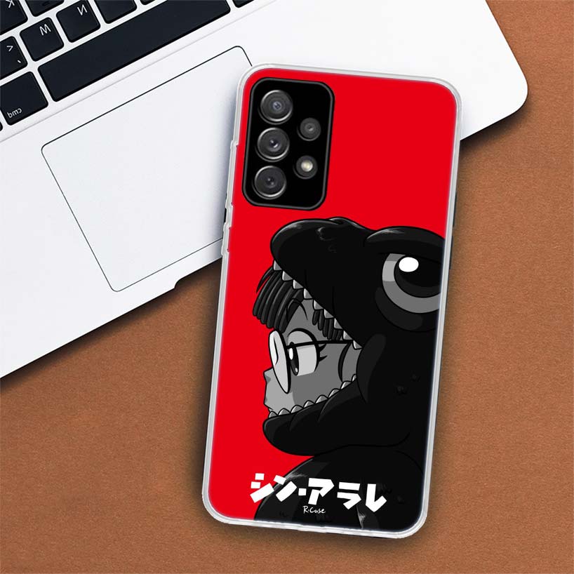 Dr. Slump Arale Anime Handyhülle Für Samsung Galaxy A53 A52 A73 A72 A12 5G A13 A22 A23 A32 A33 A02S A03S A42 A43 A50S Coque