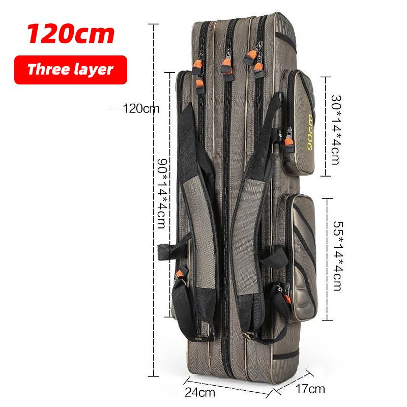 Fishing Bag Fishing Gear Rod Bag Shoulder Strap Fishing Gear Bag Fishing Rod Fishing Bag