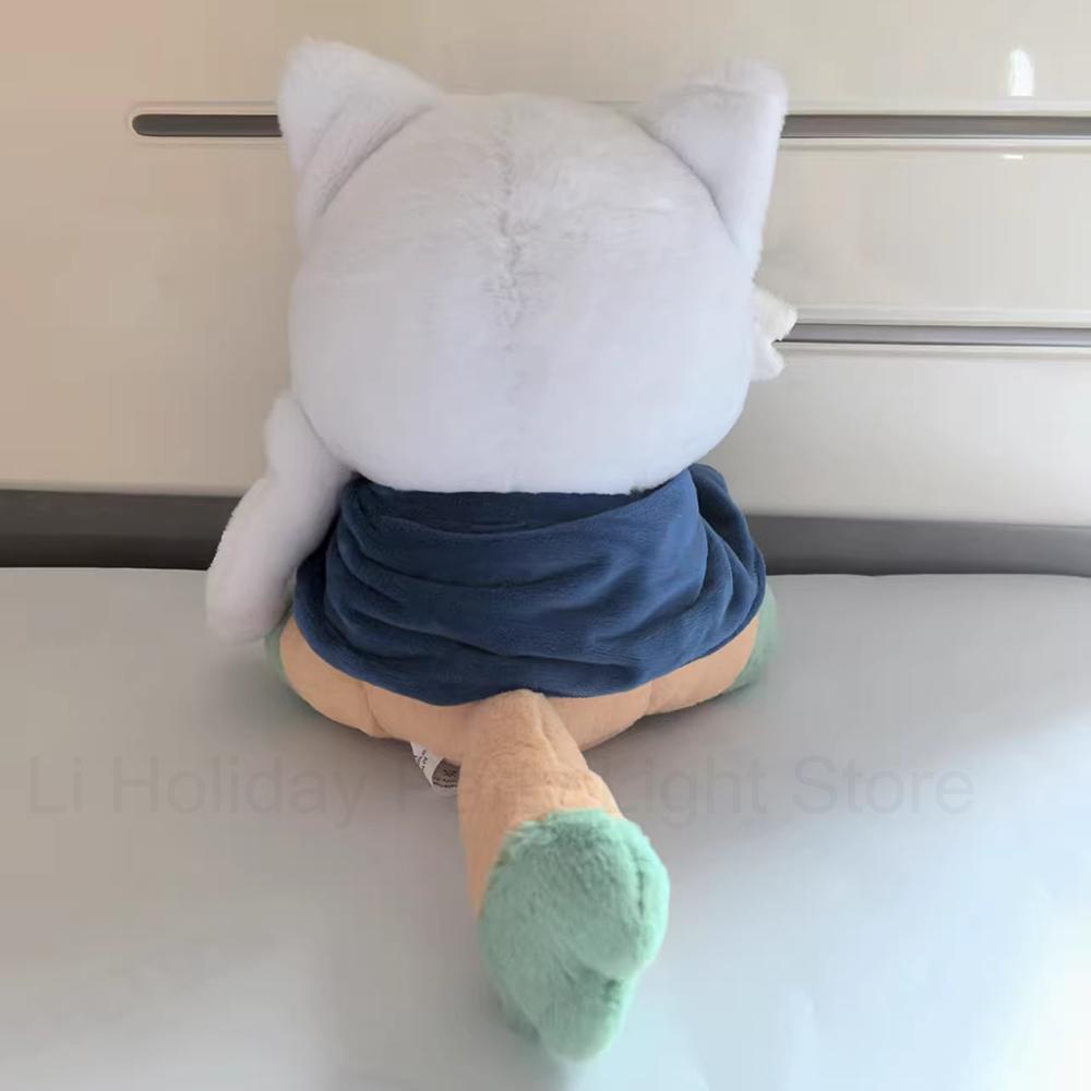 Cute Cookie Run White Lily Cat Plush Toy Soft Stuffed Kingdom Animal Cute Cartoon Doll Gift Fans Home Birthday Doll Decoration