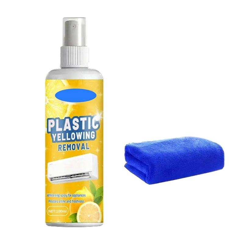 

Plastic Gloss Restoration Agent Appliances Plastic Yellowing Removal for Air Conditioning Shell Strong Stain Remover 1