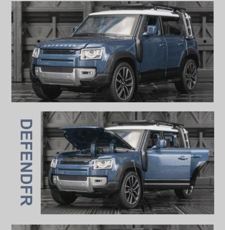 Qiyi Q3002A Off-Road Alloy Vehicle Model - Sound, Light, Pull-Back, Openable Doors - Kids' Toy Car