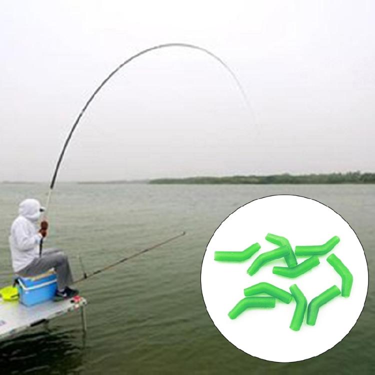 30/50Pcs Anti Tangles Sleeves Carp Fishing Line Aligner Fishing Hook Tube Sleeve