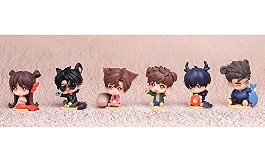 Tomb Robber Chibi Moeju ABS PVC Box of MY92353 Figures, Series, Non-Scale & Pre-painted Figures, 6,