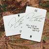 [USED] BTS Jin BE Unreleased Lucky Drop Trading Cards (2 pieces)