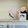 10PCS Acrylic Cake Topper Happy Valentine's Day Cupcake Topper for Wedding Party Cake Decorations Love Heart Dessert Decoration