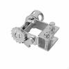 Heavy Duty Cord Tightener Secure Locking Manual Ratchet Tensioner Rugged Construction PermanentMount