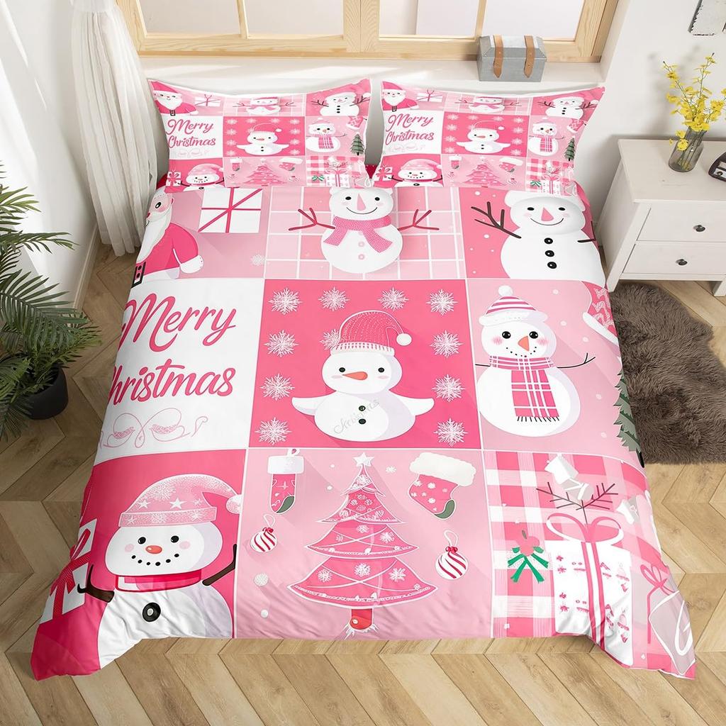 Comforter Christmas Xmas Tree Queen Size Soft Comfortable And Warm Printed For Boys And Girls Room Decoration