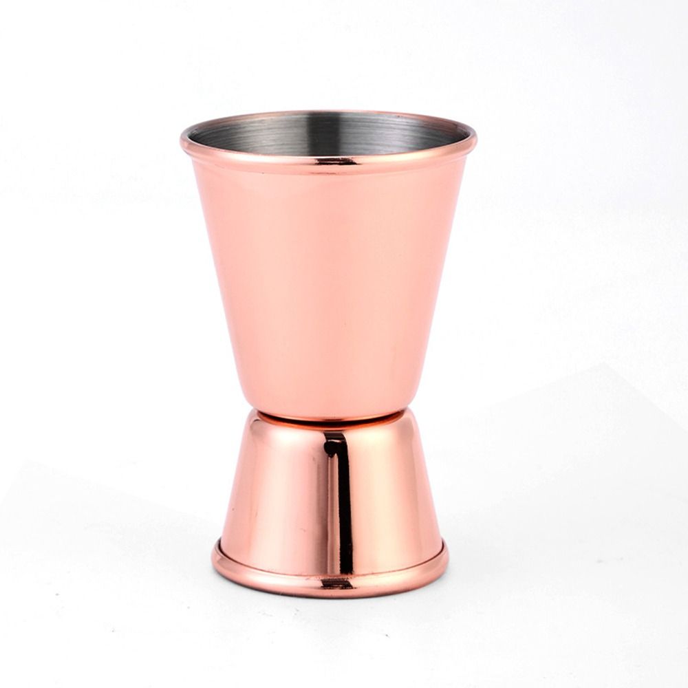 Neuer 304 Edelstahl Messbecher Dual Shot Japanischer Stil Cocktailbecher 1/2-1oz Cocktailshaker Bar