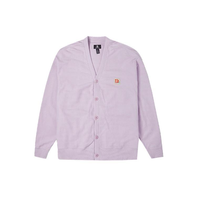 Converse Herringbone Cardigan Asia Sizing Purple Men s 10022920-A02 XL