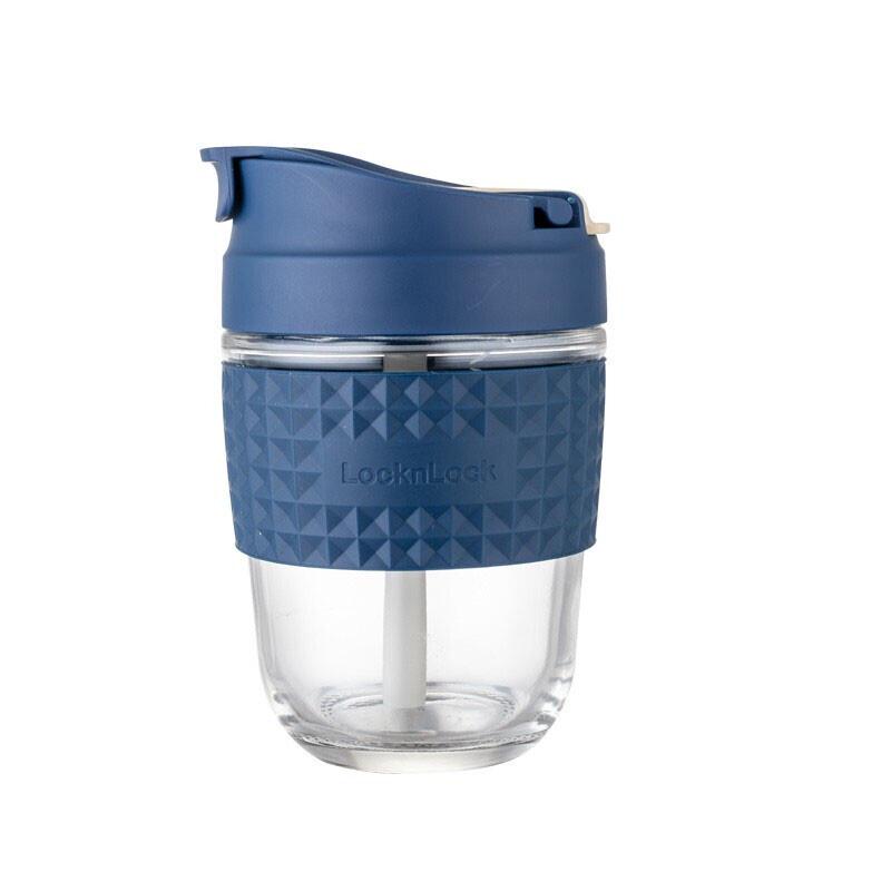 Lock Lock LLG613 Glass Straw Mug