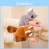 Elephant Koala Hippo Raccoon Zebra Animal Clap Ring Plush Toy Stuffed Gift Doll