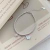 S999 Sterling Silver Butterfly Star Bracelet - Light Luxury Korean-Style Jewelry for Girls