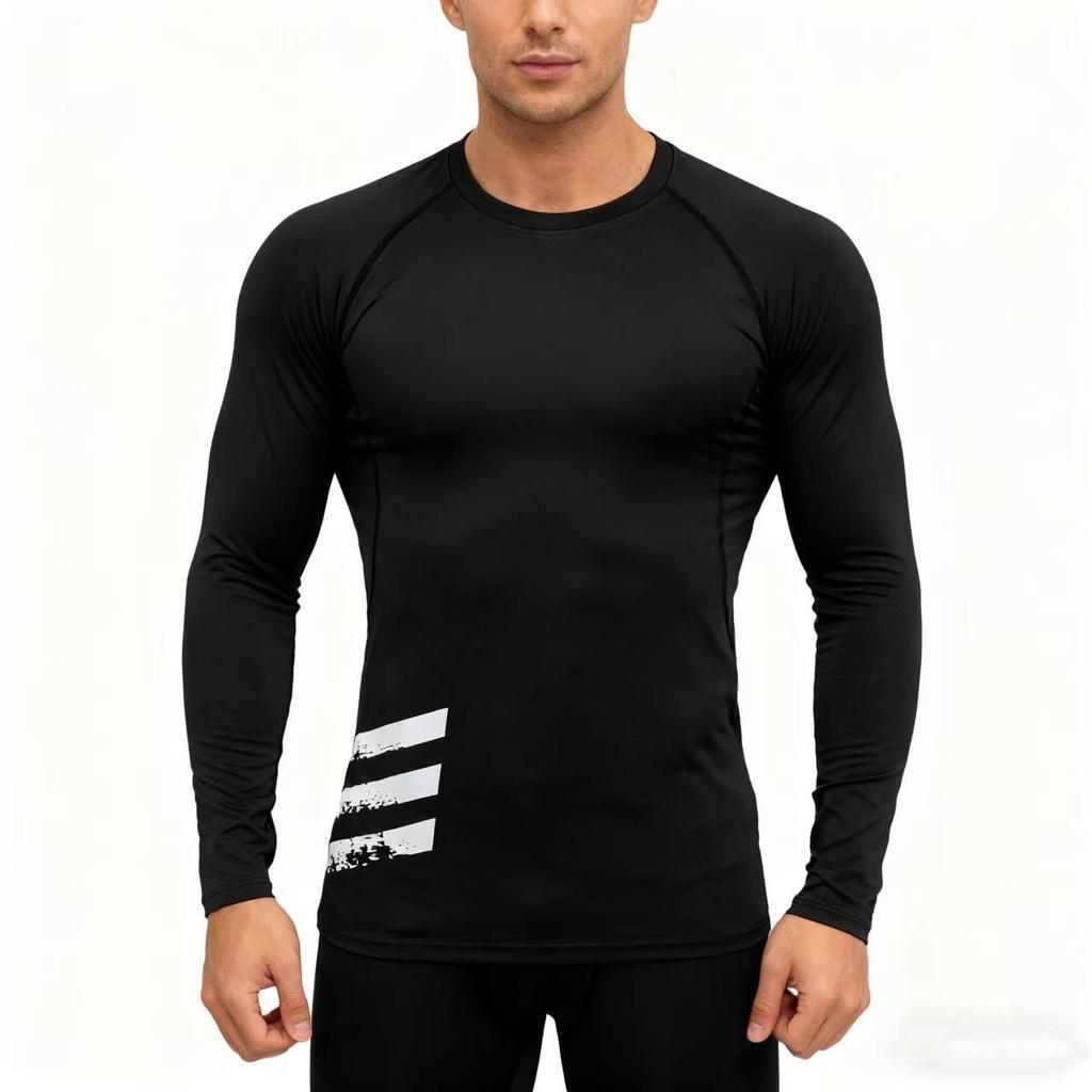 Herren Schwarz Cropped Trainingshose mit schnelltrocknendem Fleece-Futter