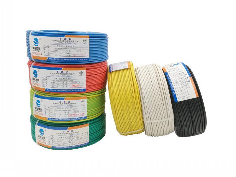 Jinda 2.5mm² Copper Core Wire: 4/1 Square Millimeter, Flame Retardant, BV Single Core for Home Décor