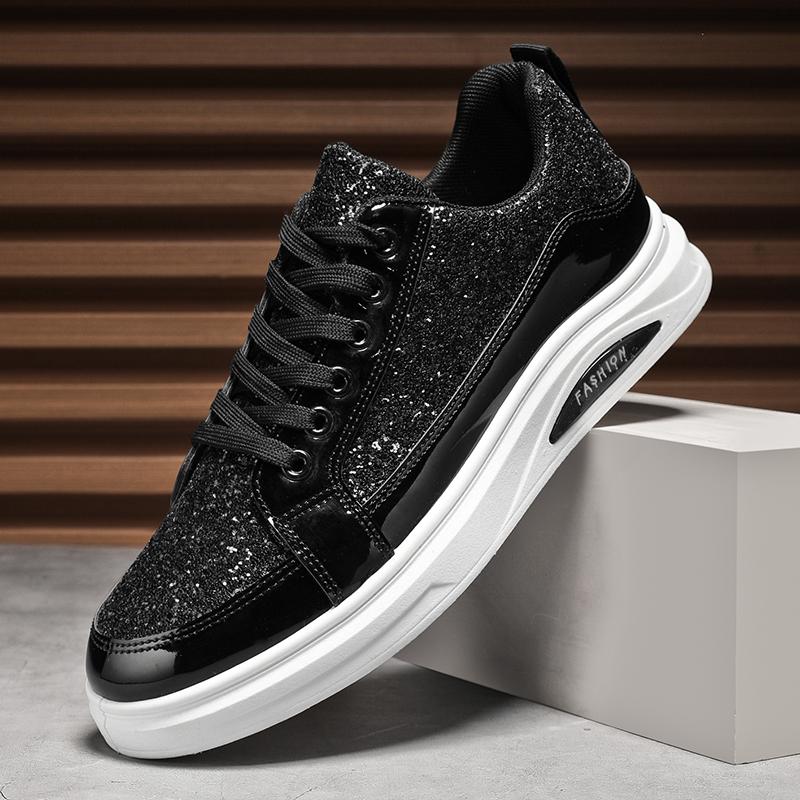 

Дизайнерская обувь для мужчин Весна Новая версия Бордовые туфли Мужская модная повседневная обувь Персонализированная трендовая мужская обувь 45