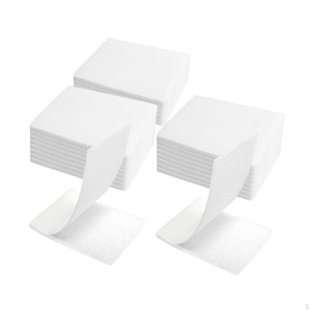 Hook and Loop Tape Fastener Strip Interlocking Mounting for DIY Projects Office Carpets