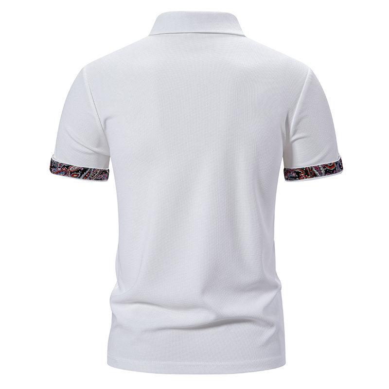 Poloshirts für Herren im Sommer, Business-Casual-Stil, kurzärmelig, leicht, Arbeits- und Golfshirts für Männer, atmungsaktiv, Dry Fit, T-Shirts mit Kragen, leichte T-Shirts