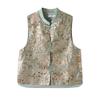 Button Sleeveless Vest Top Women's High-end Vest Women's Small Vest