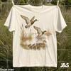 Stockente Shirt, Küken T-Shirt, Entenliebhaber Geschenk, Wasservogel Vogelbeobachtung T-Shirt, Teichleben Feuchtgebiet Tierwelt Natur Grafik Shirt