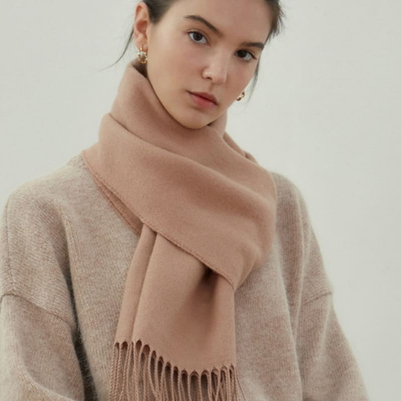 NICK&NICOLE PREMIUM TOUCH MUFFLER_INDI PINK
