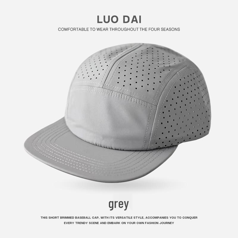 Breathable Quick-Dry Summer Mesh Baseball Cap for Outdoor Sports and Running
