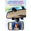 Adjustable Car Baby Observing Mirror 360-Degree Rotation Car Auxiliary Mirror  Kids