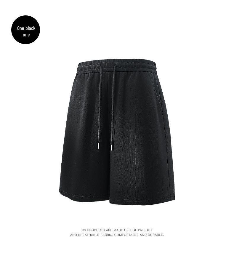 2026 Men's Fashion Deconstructed Short-Sleeved T-shirt & Casual Shorts Sportswear Set