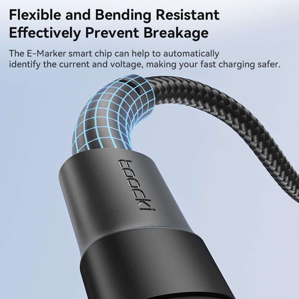 Toocki 2.4A Micro USB Cable for Samsung Redmi Fast Charging PD Quick Charge Micro Cable for Fan Earphone Charger USB Data Cord