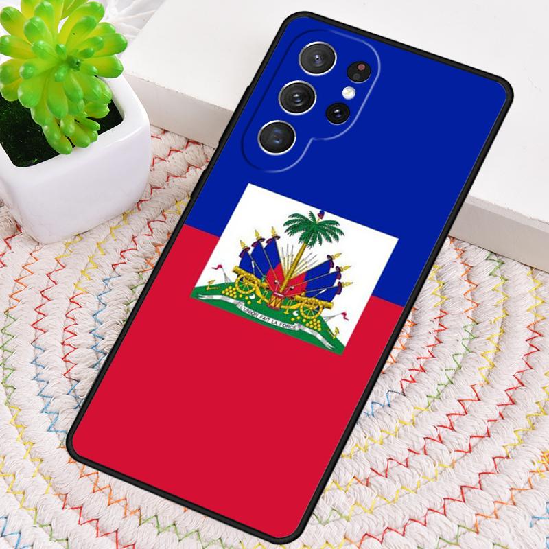 Haiti Haitian Flag soft Silicone Phone Case For Samsung Galaxy note 10 pro S26 S25 S24 S23 S22 S21 Plus S25Ultra Capa Cover