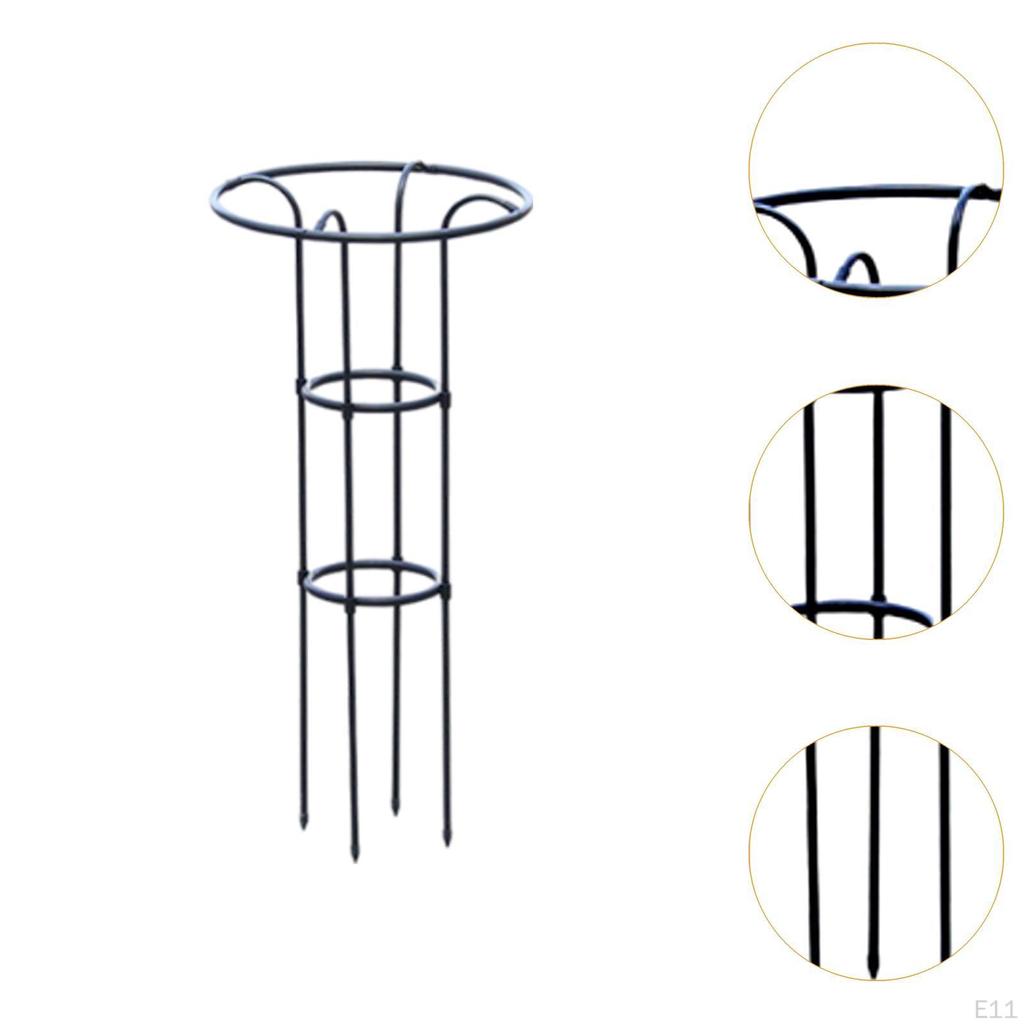 Gradina Obelisc Spalier Gradinarit Cadru de catarare Instrumente Stand pentru flori Umbrela verticala pt