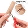 Soft Fiber Gel Toe Sleeves Breathable Silicone Tube Finger Protectors Corn Cushion Separator Foot Care Comfort And Protection