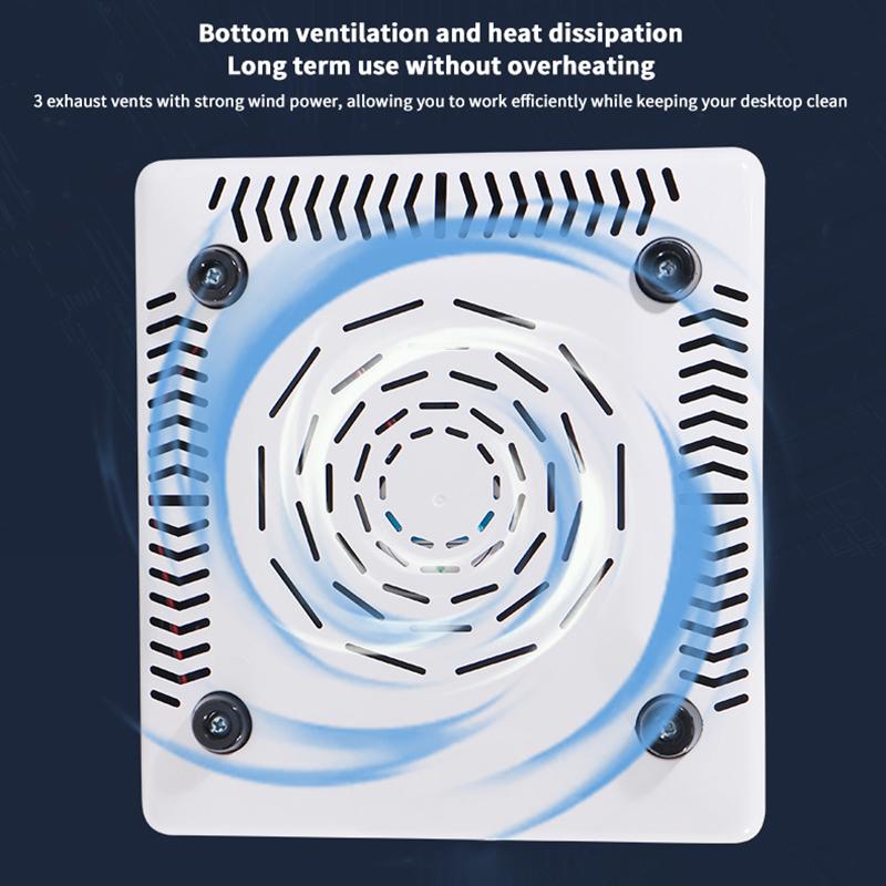 65W Nagelstaubsammler Maschine Nagelstaubsauger für Maniküre Pediküre Nagelkunst Salon Staubabsaugung Entferner Leistungsstarker Ventilator