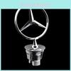 Emblemă Cromată Originală Mercedes Benz Stea în Picioare Capotă Pentru Modelele W123 W126 W201 W124