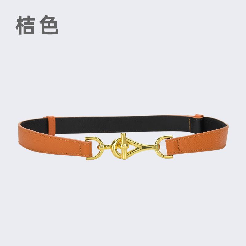 Leather Ladies Adjustable Belt Decorative Shirt With Dress Suit Waist Trendy Belt