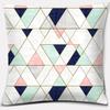 Geometrische Figur Polyester Kissenbezug Kissenbezug Auto Heim Ornamente Sofa Bett Dekoration