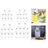 10 Pieces Empty Juice Bottles Airtight Lid Drink Container Reusable Beverage Drinking Jar