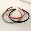 Slim Matte Headband, Plain, Simple Color, Thin Hairband, Fashion Headband, Hairband