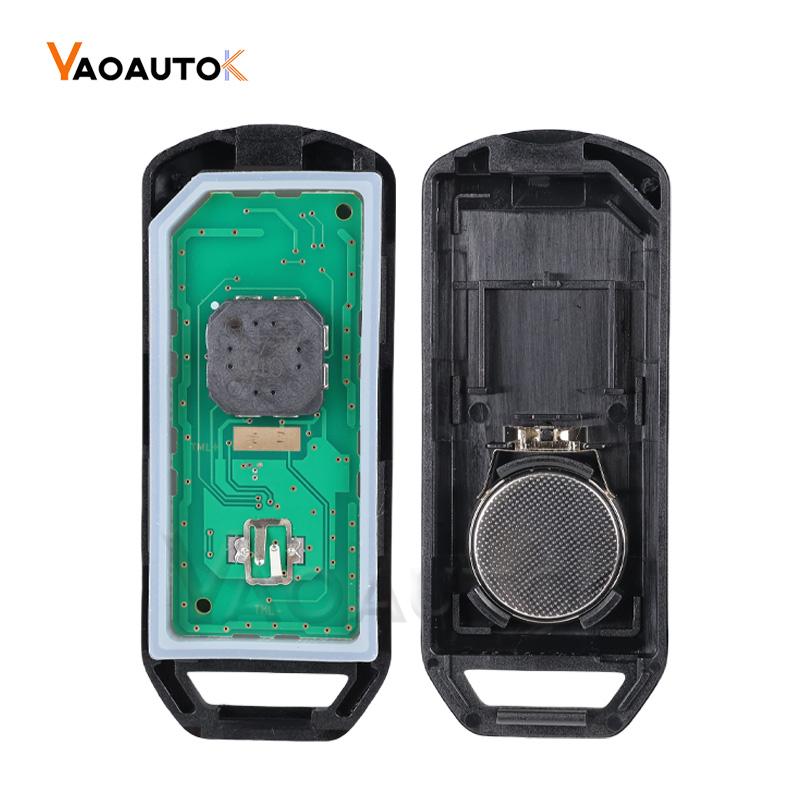 Autofernbedienungsschlüssel für Honda ADV SH 150i 300i Forza PCX X-ADV Motorrad Roller K01 K77 K96 K97 433MHz ID47 Chip Smart Fob Batterie
