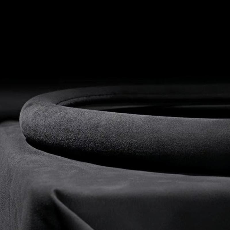 Car Steering Wheel Covers Suede Steering Wheel Cover Wrap Universal 37-38Cm Breathable Steering Covers Car Accessories