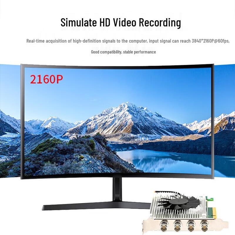 TCHD VideoTC-710N4 4K 12G SDI Video Capture Card