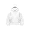 Oversized Y2K Hoodie Men Women Fleece Lined Double Hood Streetwear Sweatshirt Fall Winter