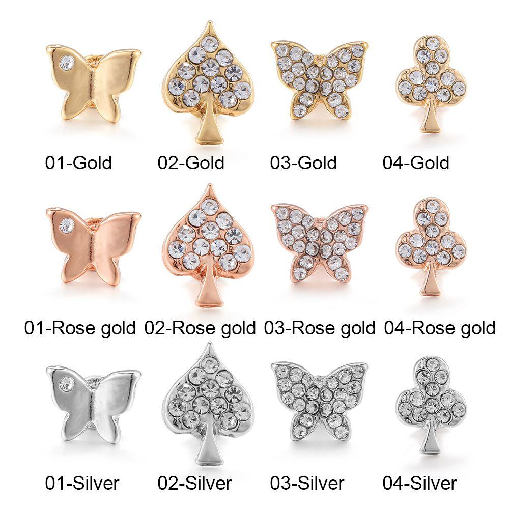 Metal Diamond Nails Strap Accessories Decorative Ring Wristbelt Charms Watch Band Ornament