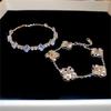 Minimalist Textured Flower Bracelet: Chic, Versatile, High-End Fashion Jewelry for Women
