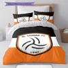 Al-Shabab FC Pattern Bedding,Quilt Set Quilt Cover Pillowcase Home Birthday Gift (1 * duvet cover + 2 * pillowcase, without core)