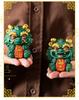 Mascot Kirin sculptures and figurines Chinese Wealth Attracting Beast Home Room Office Wealth Luck Feng Shui Decor a pair