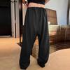 INCERUN Men Drawstring Belt Waist Striped Casual Drop-crotch Pants Long Trousers