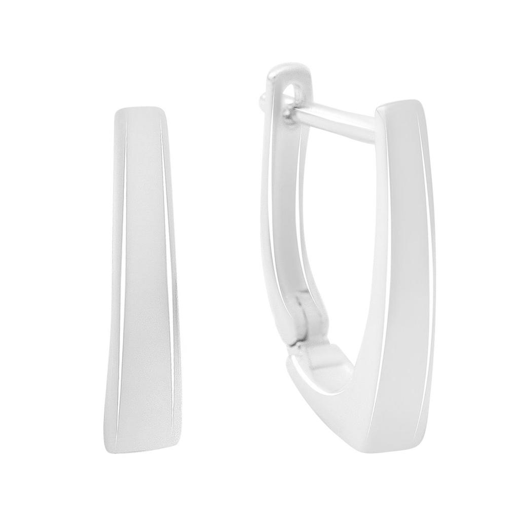 Silver Earrings Without Stones (2217176)