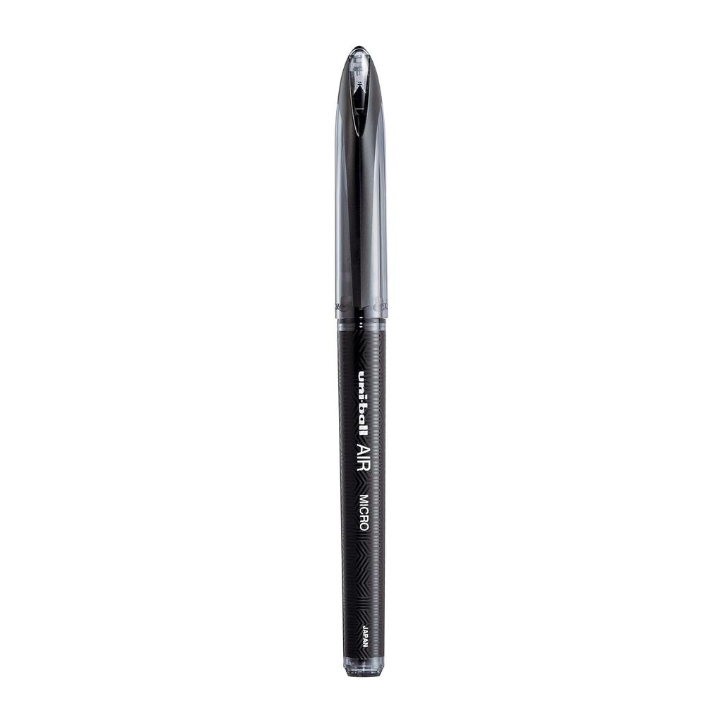 uni-ball Air UBA188M 0.5 mm Roller Ball Pens Black Ink Pack of 6 Smooth Writing Office School Use